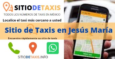 sitio de taxis en jesus maria