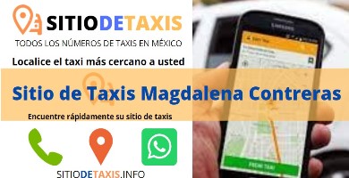 sitio de taxis magdalena contreras