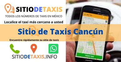 sitio de taxis cancun
