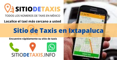 sitio de taxis en ixtapaluca
