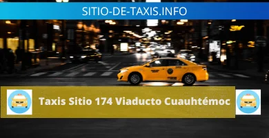 Taxis Sitio 174 Viaducto Cuauhtémoc