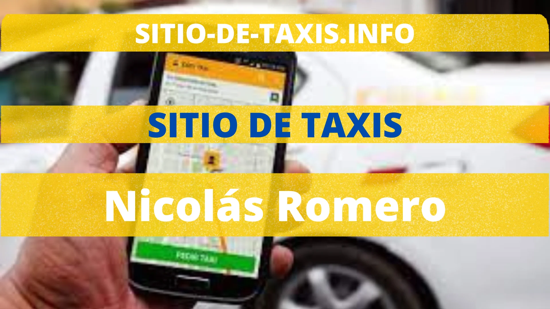 Sitio de Taxis en Nicolás Romero