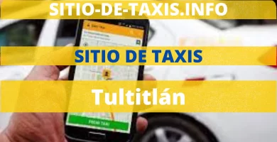 Sitio de Taxis en Tultitlán