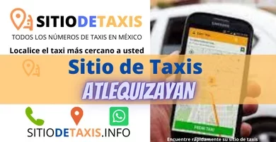 sitio de taxis ATLEQUIZAYAN