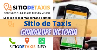 sitio de taxis Guadalupe Victoria