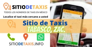 sitio de taxis tabasco zacatecas