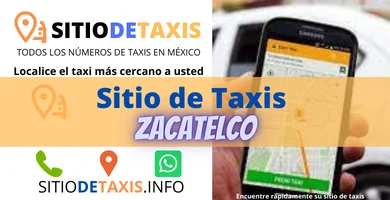 sitio de taxis zacatelco