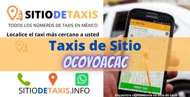sitio de taxis en ocoyoacac