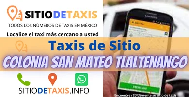 sitio de taxis san mateo tlaltenango